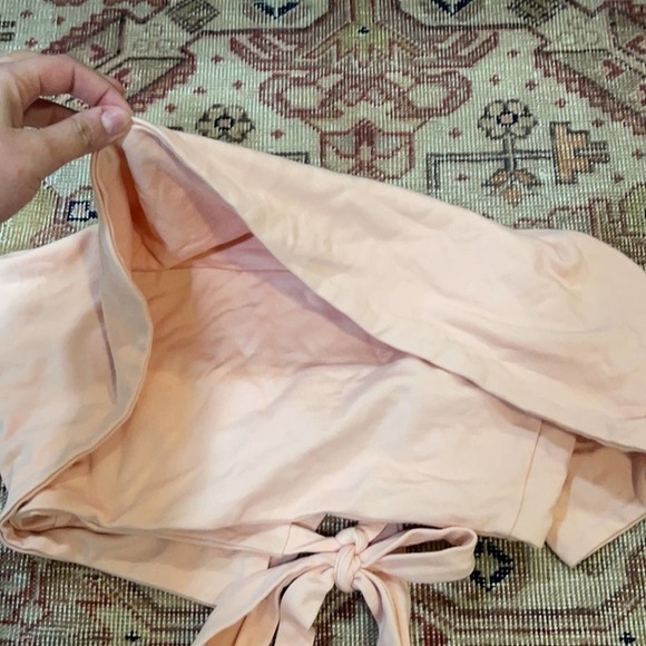 LPA revolve pink bandeau tie top size small - Picture 5 of 5